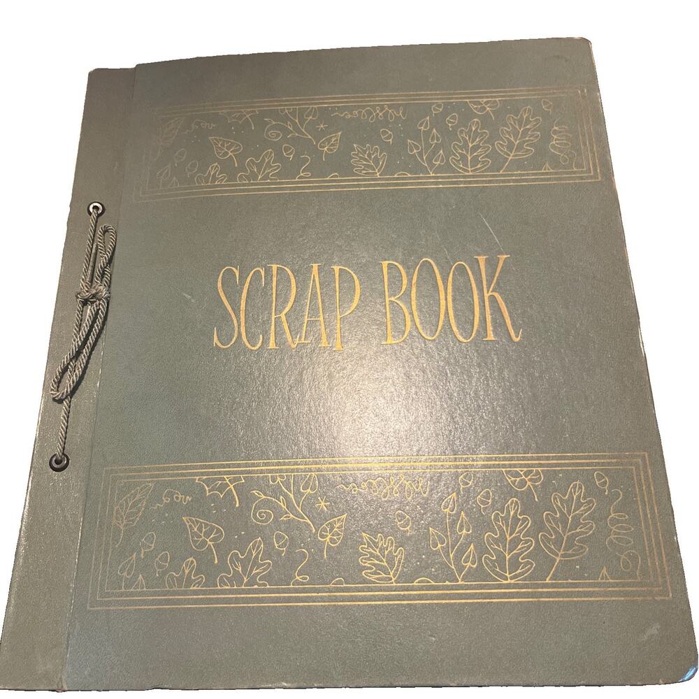 Vintage~Scrap Book Of About 150 Used Assorted Greeting Cards 1960's-1970's